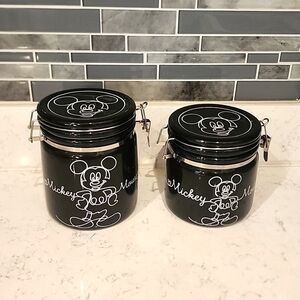 Mickey Mouse canisters